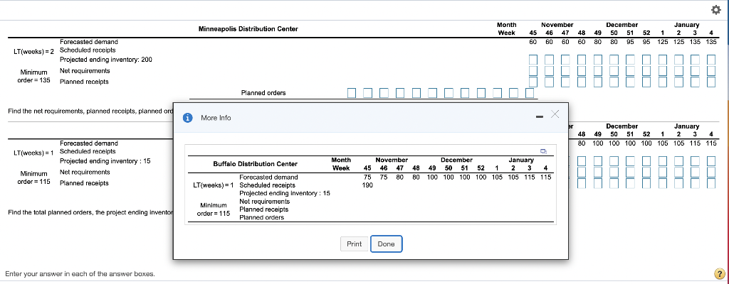 Click the icon to view the DRP record of