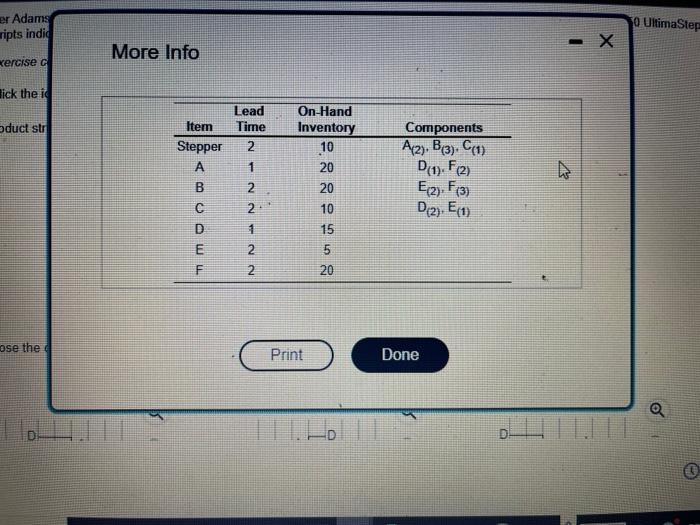 Answer plz? Heather Adams, production manager for