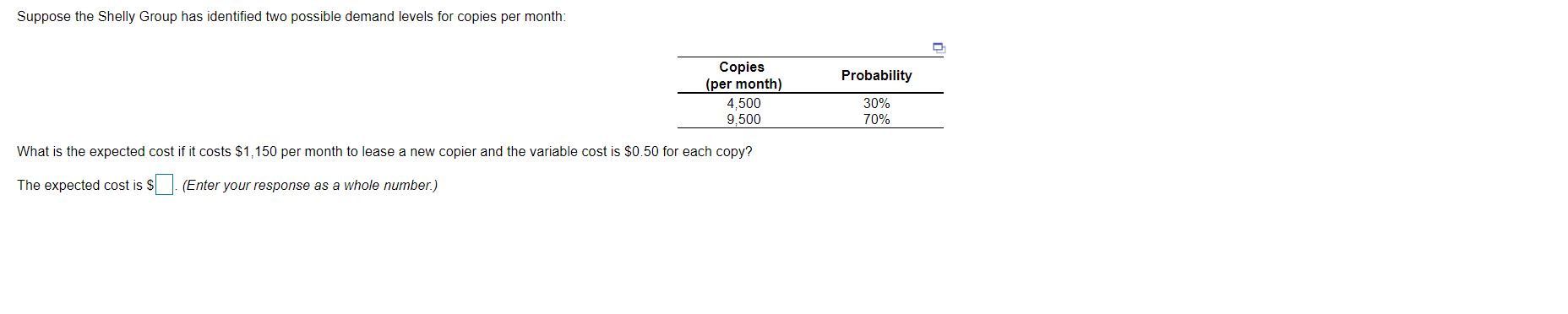 Suppose the Shelly Group has identified two