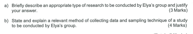 Elya and her group members are interested to