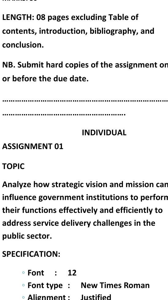 Analyze how strategic vision and mission can