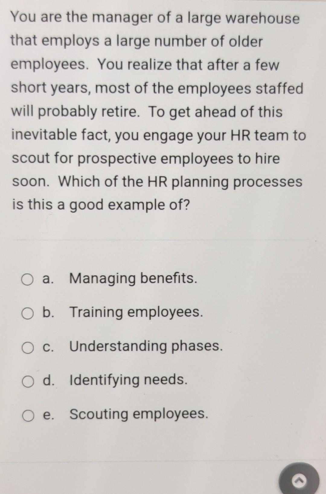 Which one of the following most COMPLETELY