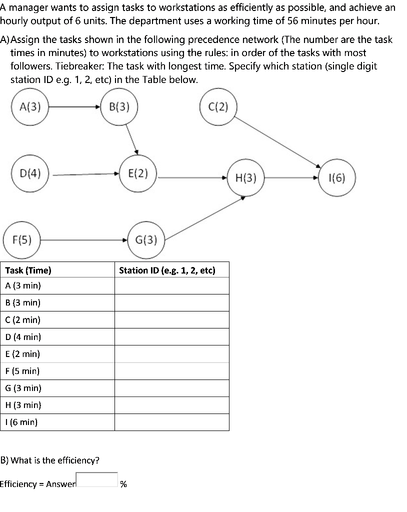 A(3) B(3) C(2) D(4) (2) H(3) (6) F(5) G(3)