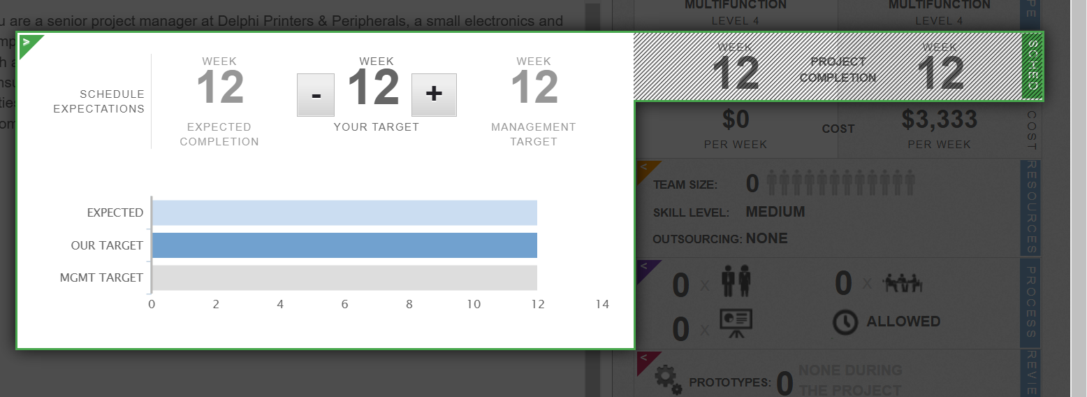 You are a senior project manager at Delphi