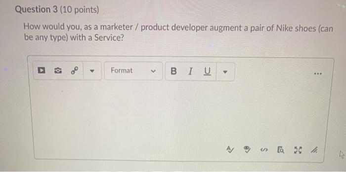 Question 3 (10 points) How would you, as a