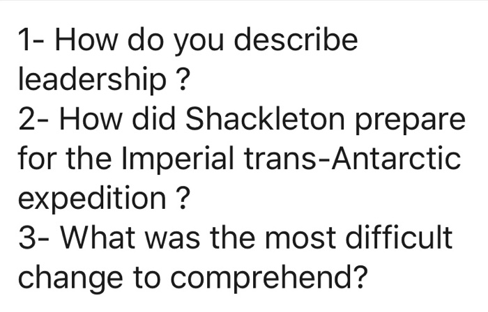 After read The legendary trans Antarctic