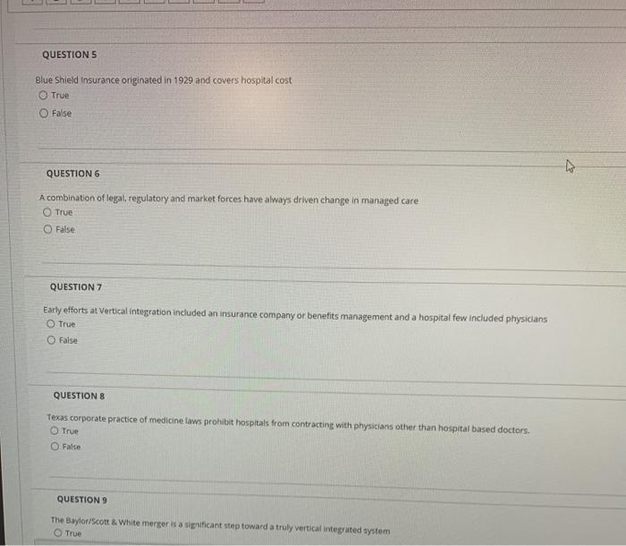 QUESTIONS Blue Shield Insurance originated in