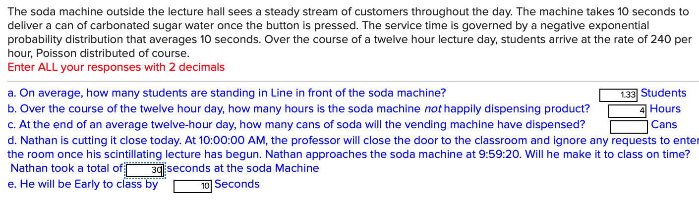 The soda machine outside the lecture hall sees a