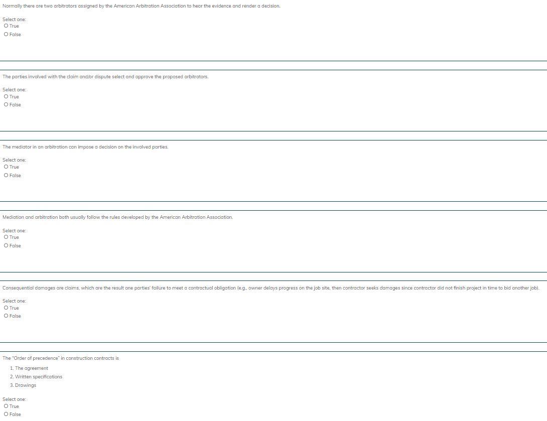 Normally there are two arbitrators assigned by