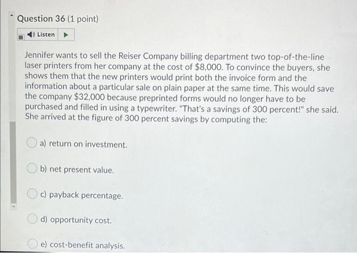 Question 34 (1 point) Listen Judith, a