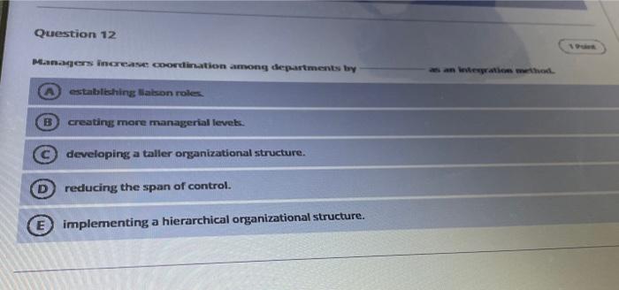 I need the answer without details Question 12