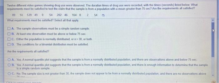 Twelve different video games showing drug use