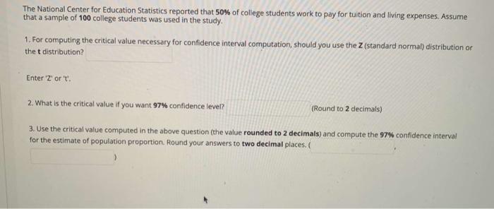 The National Center for Education Statistics
