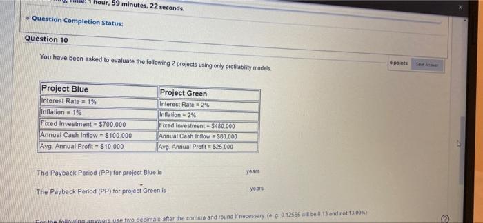 1 hour, 59 minutes, 22 seconds. Question