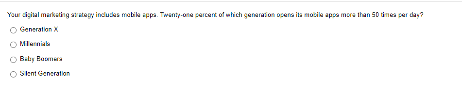 Your digital marketing strategy includes mobile