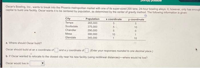 thumbs up for help in next hr Oscar's Bowling,