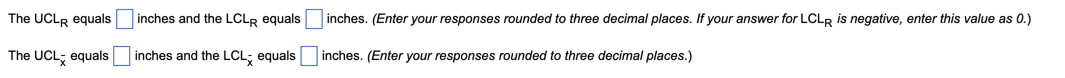 Assume that only these six samples are