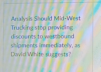 please give different answer from others. Case