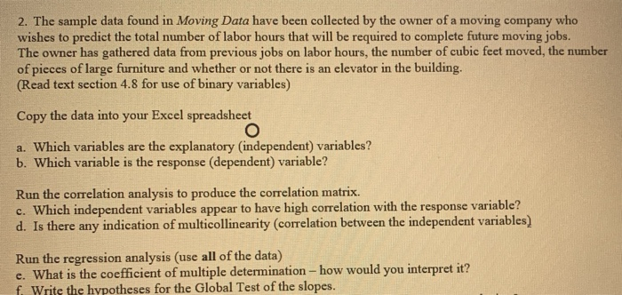 !Do all calculations witin excel! !Please show