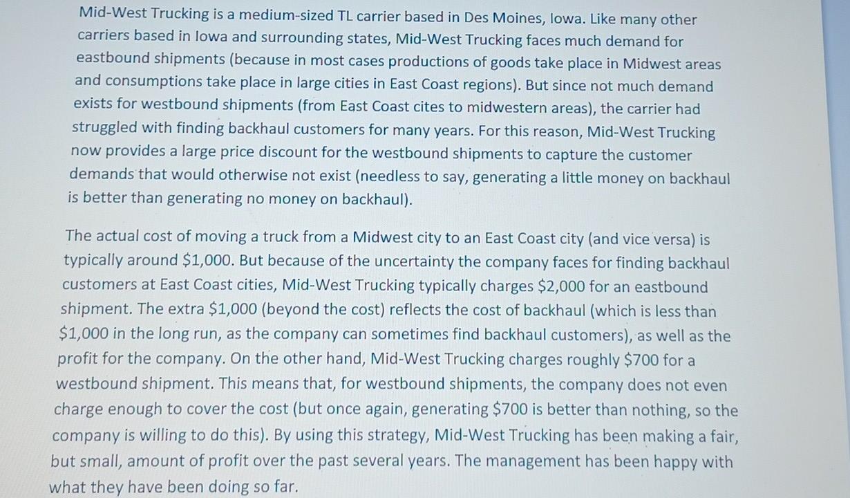 please give different answer from others. Case