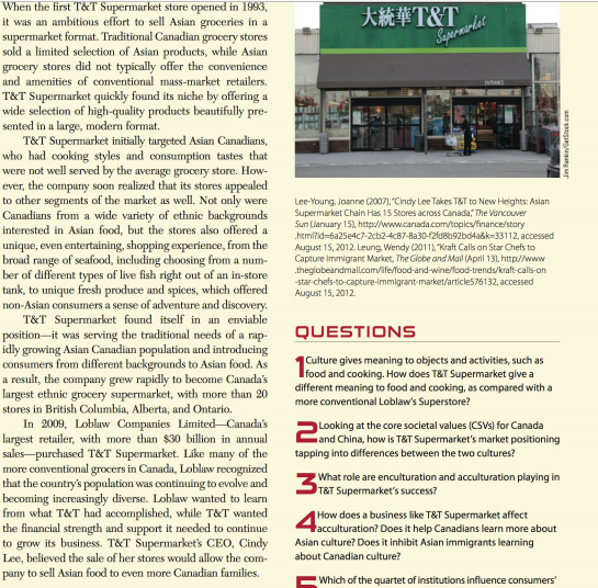 What would you say are the two main market