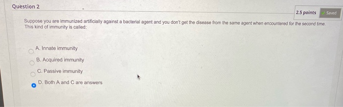 2. 3. 5. 6. 11. 19. Question 2 2.5 points Saved