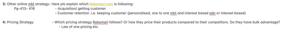 Company Name ROKOMARI (online book shop) Please