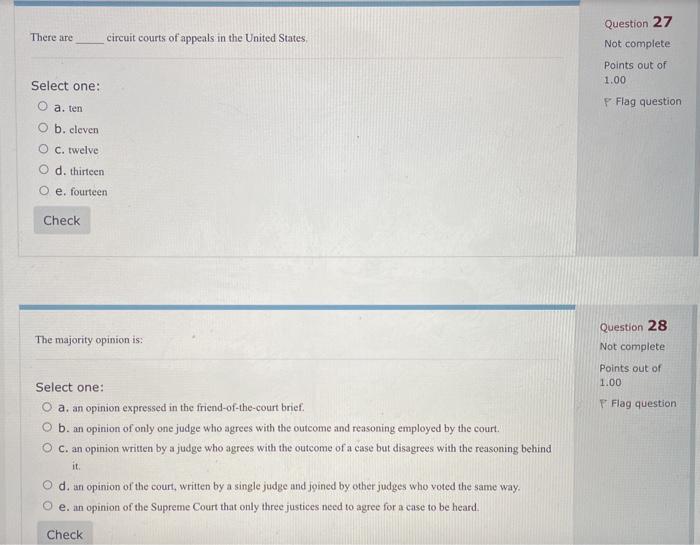 Question 24 Which of the following rights