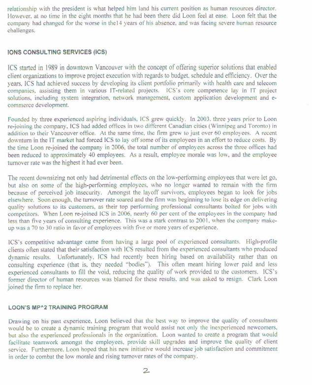 This question is based on a comprehensive case