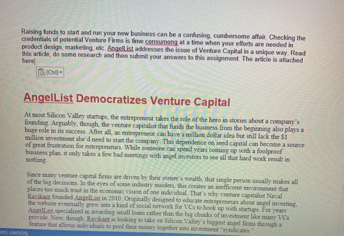 Raising funds to start and run your new business