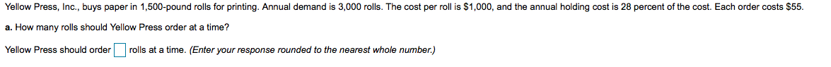 Yellow Press, Inc., buys paper in 1,500-pound