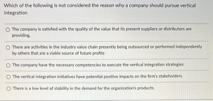 25 Which of the following is not considered the