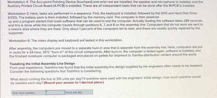 Toshiba's Notebook Computer Assembly Line