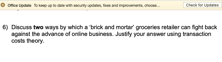 Please answer this Office Update To keep up to