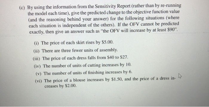 4.6.2 A Maximization Problem A garment factory