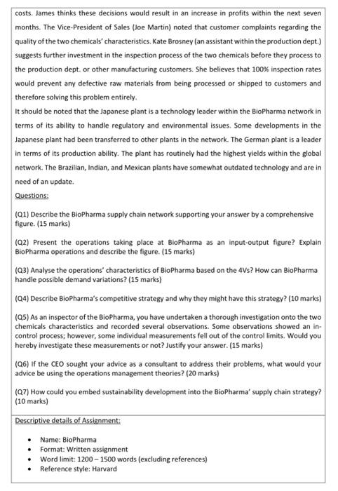 Please solve the question in an integrated and