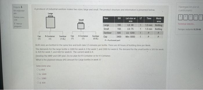 Navegacion por cuestionario tu A producer of