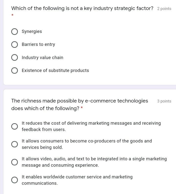 exam plz be fast Which of the following is not a