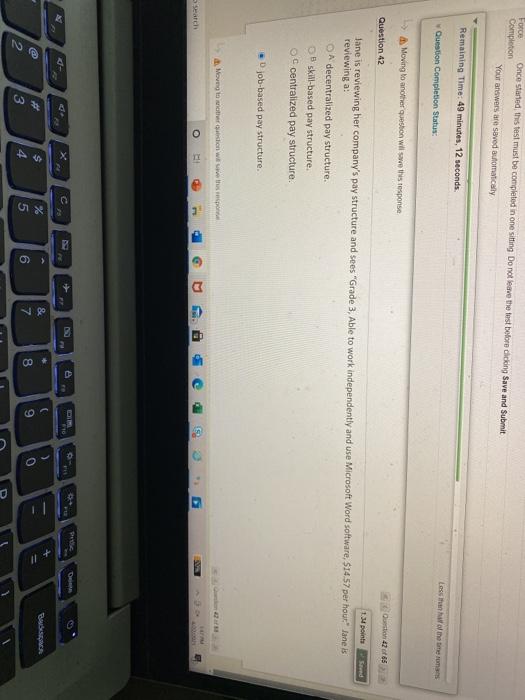 mul Status: > Moving to another question will