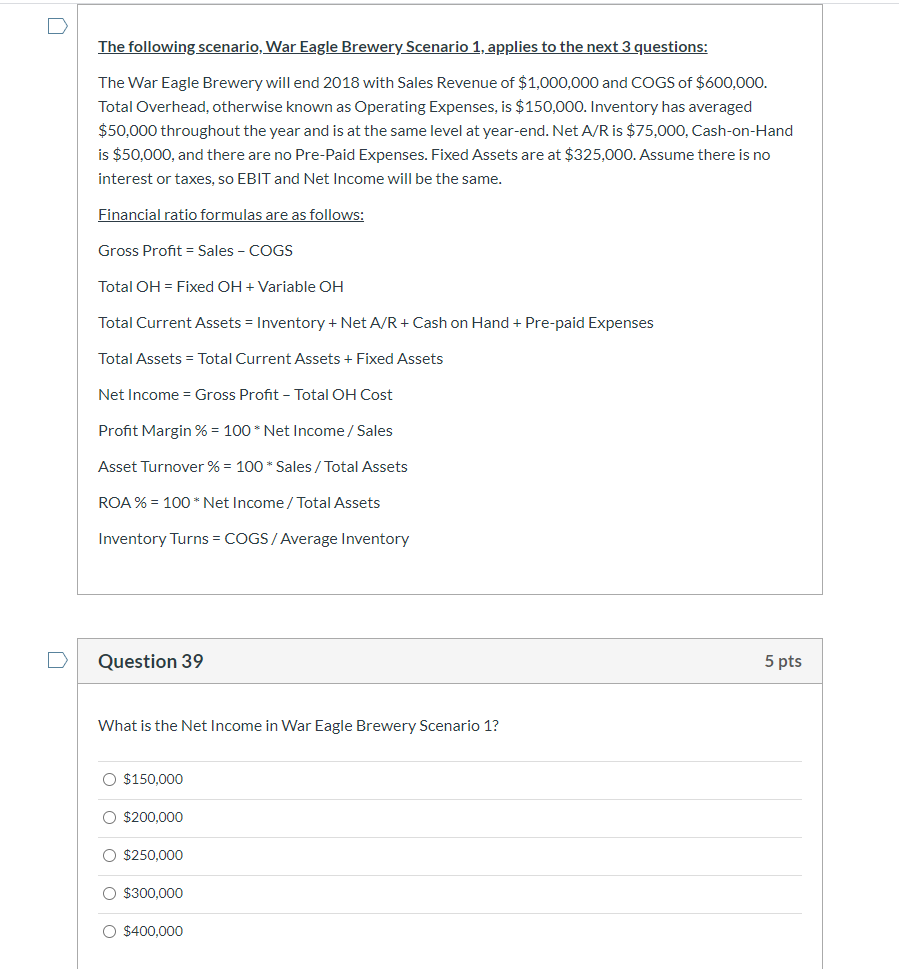 Need Help Please The following scenario, War