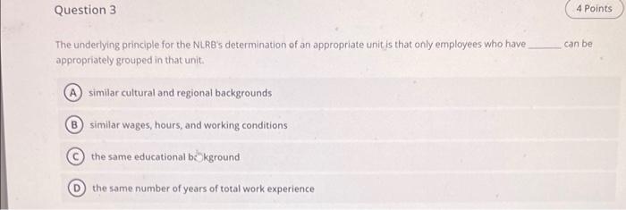 Which of the following statements is TRUE of the