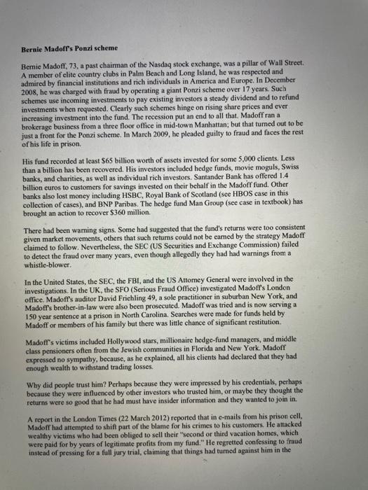 global financial risk, which started in 1987,
