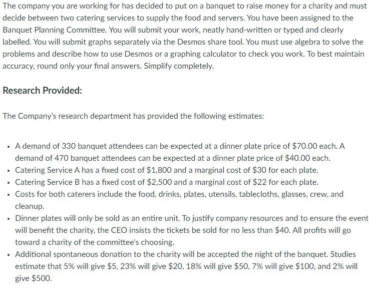 The company you are working for has decided to