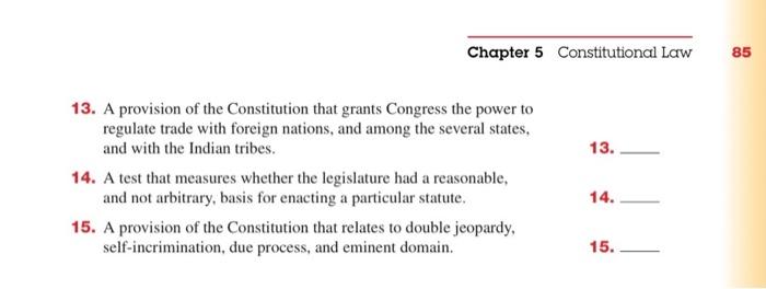 SUBJECT IS BUSINESS LAW Match With The Correct