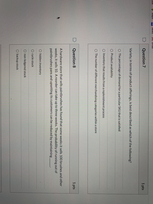Question 1 1 pts Time R Attempt 35 Min is best