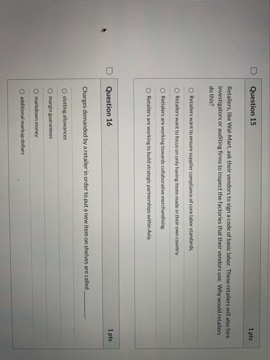 Question 1 1 pts Time R Attempt 35 Min is best
