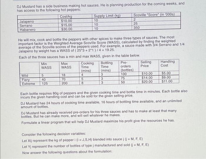 DJ Mustard has a side business making hot sauces.