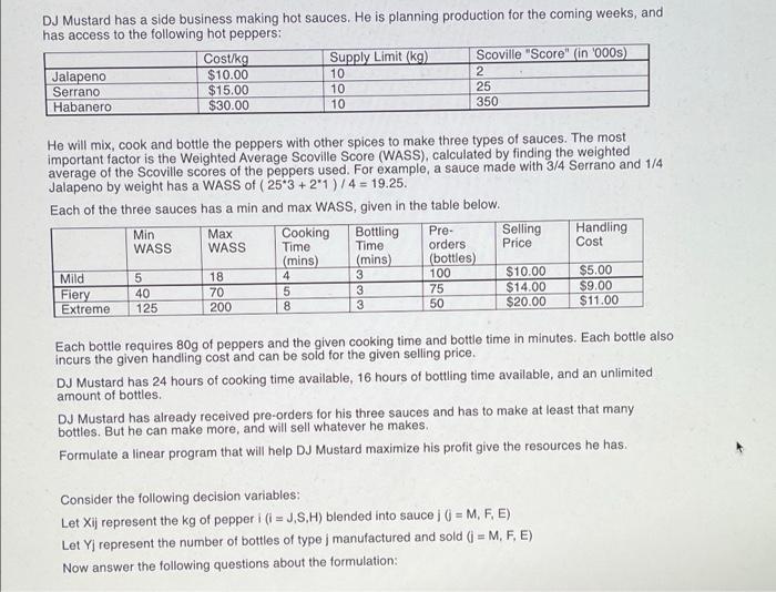 DJ Mustard has a side business making hot sauces.