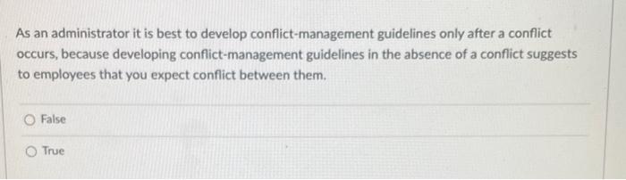 As an administrator it is best to develop