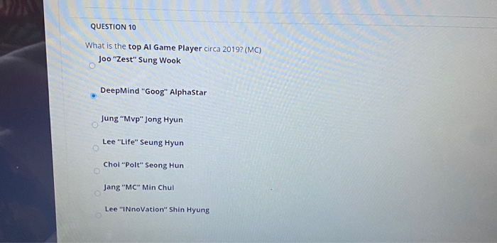 QUESTION 1 What are machine learning algorithms